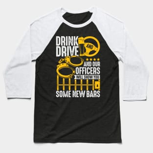 Funny Police Officer Inspector Job Sheriff Gift Baseball T-Shirt